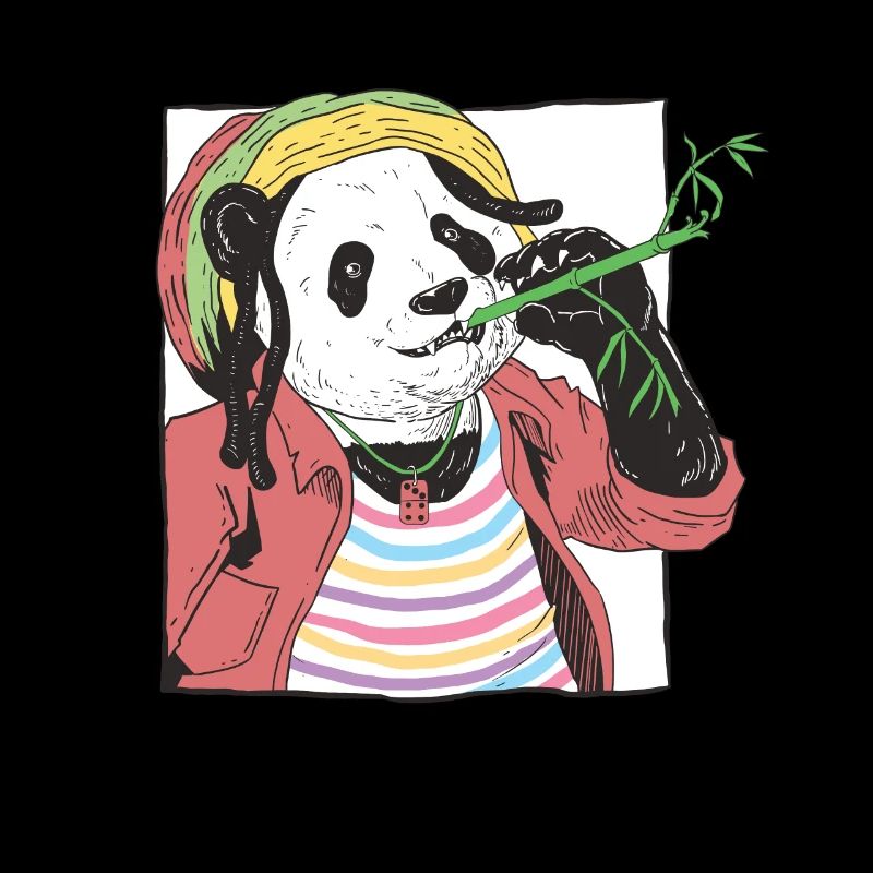 Reggae Panda Panda Bear Ailuropoda Melanoleuca