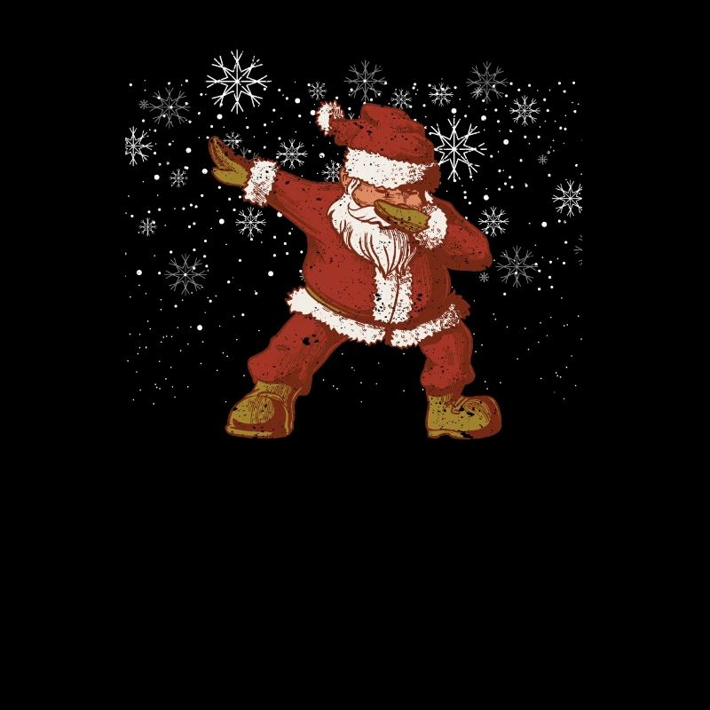Noël Dabbing Père Noël Drôle de Noël Dab