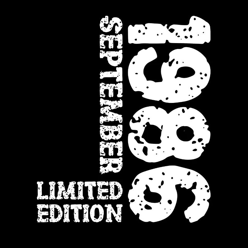 1986 Septembre Edition Limitée 37th Birthday Deco