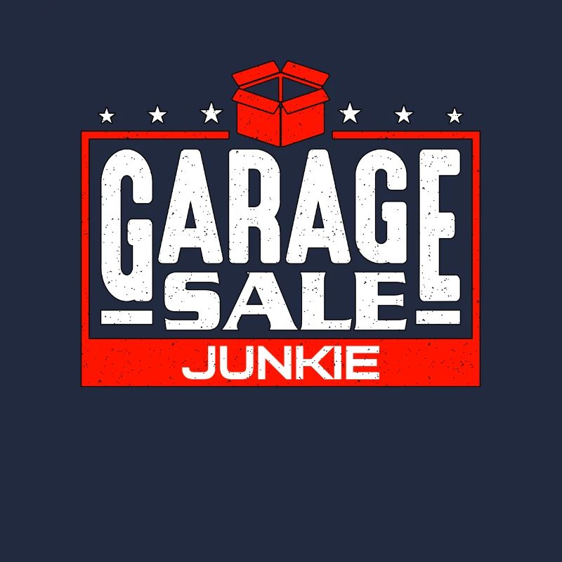 Vente de garage Junkie Flea Market Bargain Hunter
