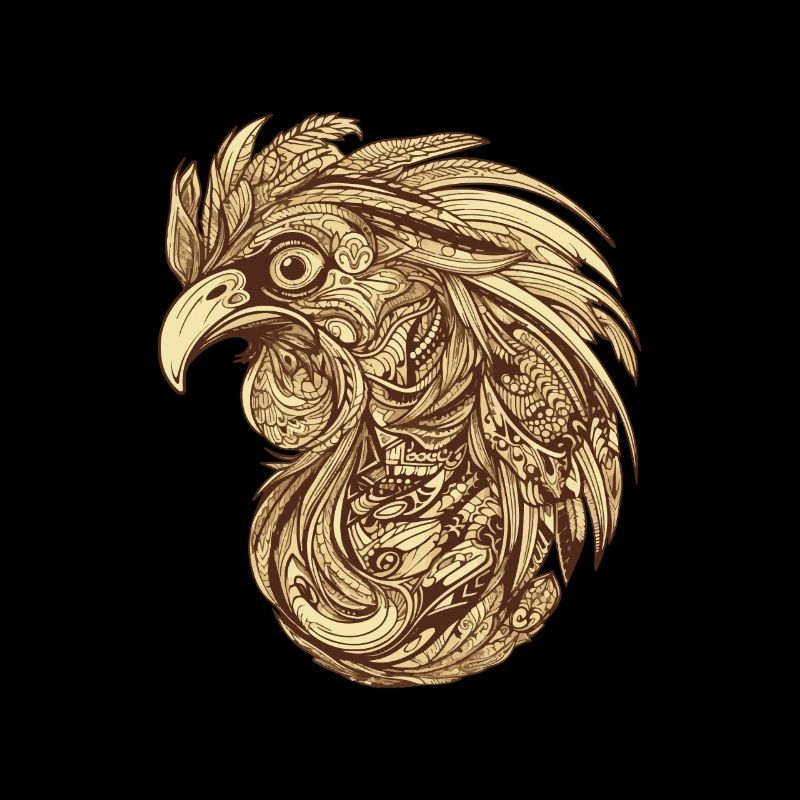 Rooster Portrait