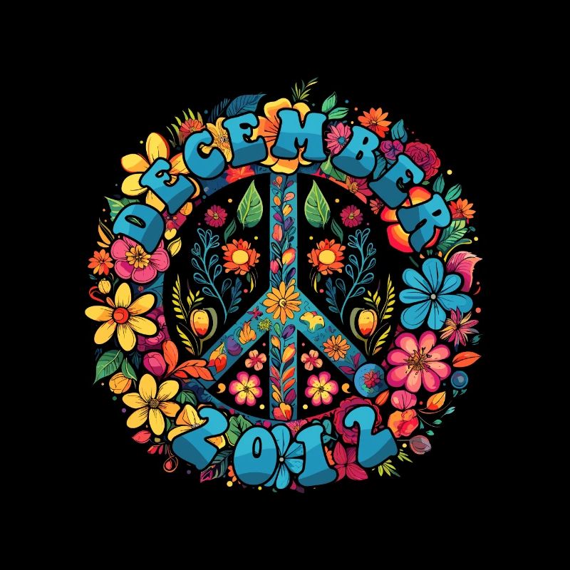 Flower Power Hippie Birthday - Décembre 2012