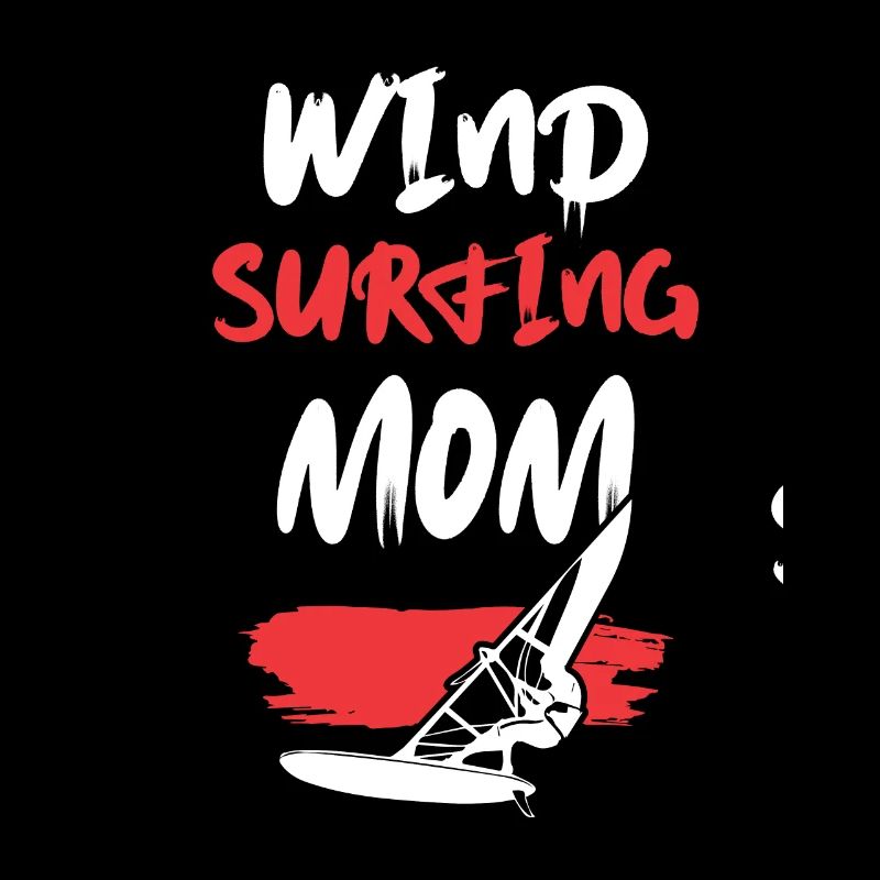Maman planche à voile