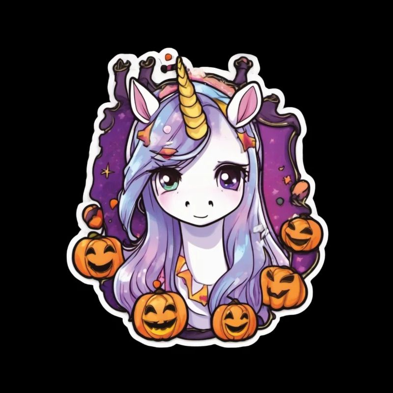 Einhorn Halloween Einhörner Unicorn Helloween