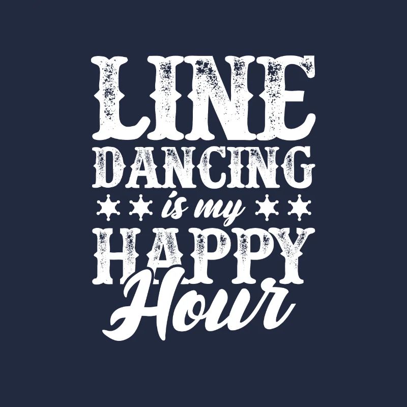 Linedance Country Line Dancer Linedancing Geschenk