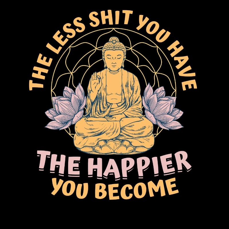 Bouddha bouddhiste drôle