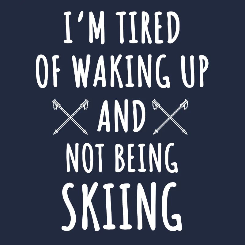 Drôle de dicton de ski