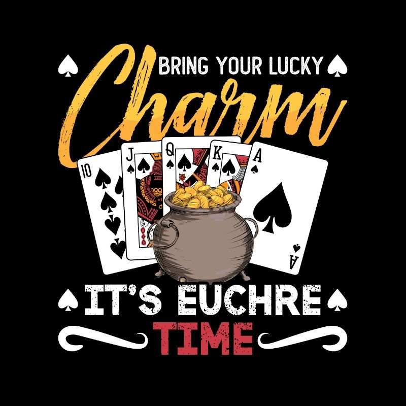 Euchre Bring Your Lucky Charm It's Board Game