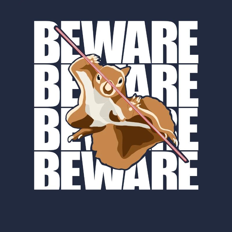 Beware Grauhörnchen Squirrel Fuchshörnchen