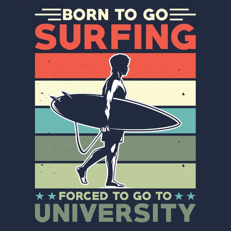Surfen Surfer Surfbrett Spruch