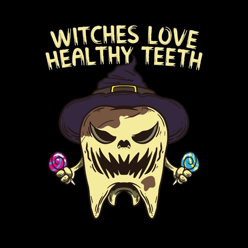 Creepy Halloween teeth creepy