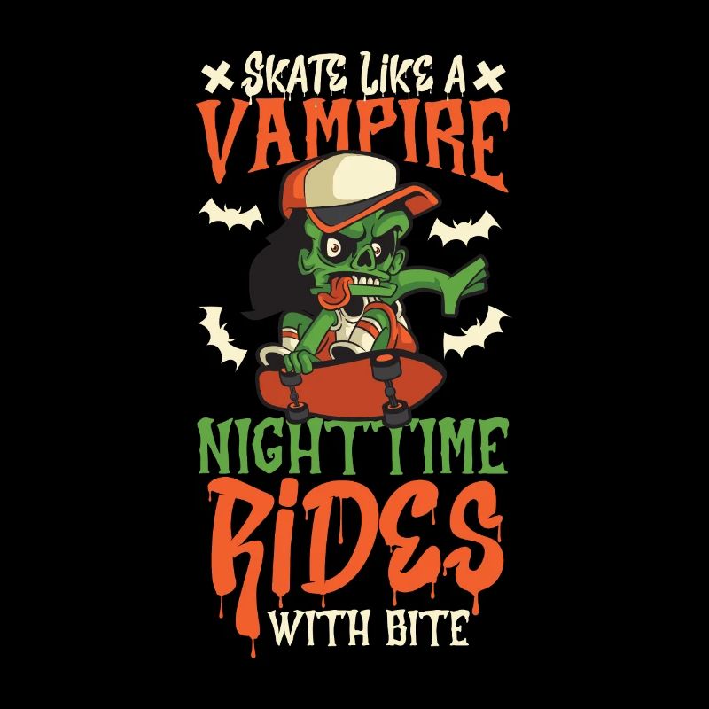 Horror Skateboarder Halloween Skateboard Cadeau