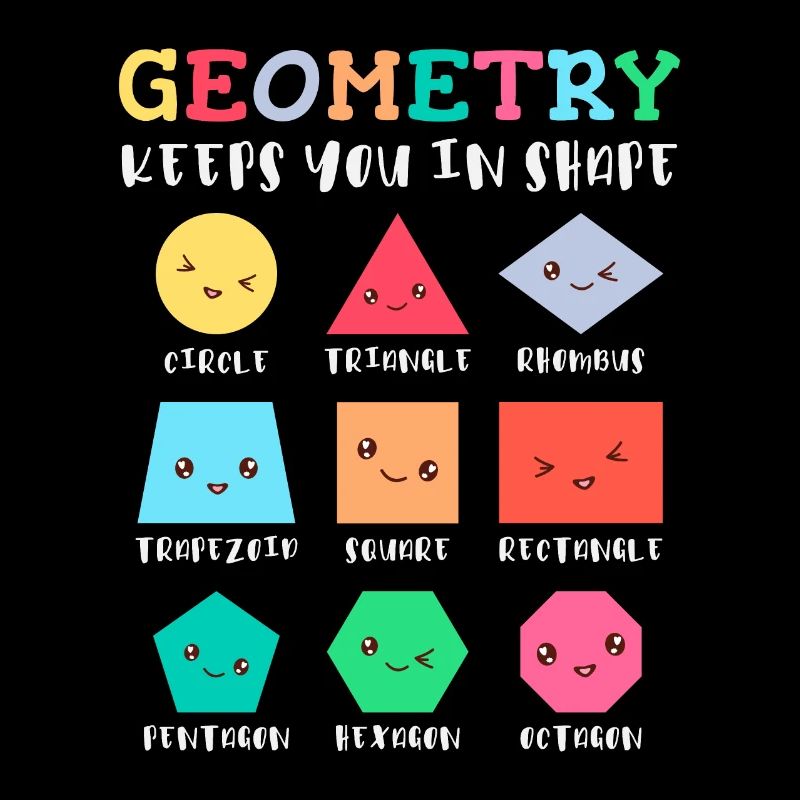 Geometry keeps you in shape, geometric shapes