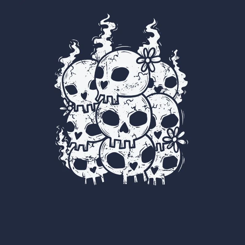 Bone Skull Style gothique