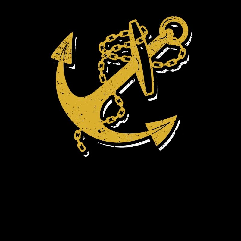 Nautical Anchor Funny Boating Sailors Pirates