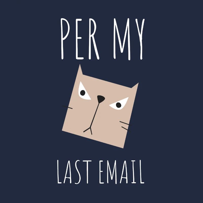 Sarcastic Office - Per My Last Email