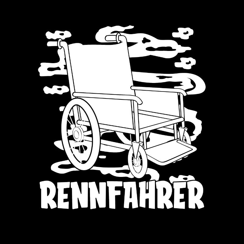 Rollstuhl Rollstuhlfahrer Treiber