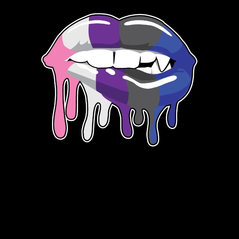 Lèvres genderfluid