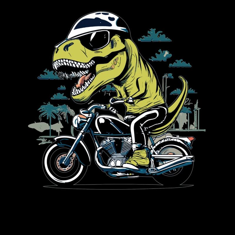 T-Rex Biker - Eine urzeitliche Fahrt