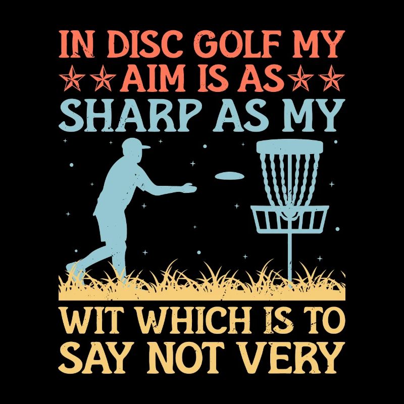 Disc Golf Player Disc Golfer Frisbee Player Par Pu