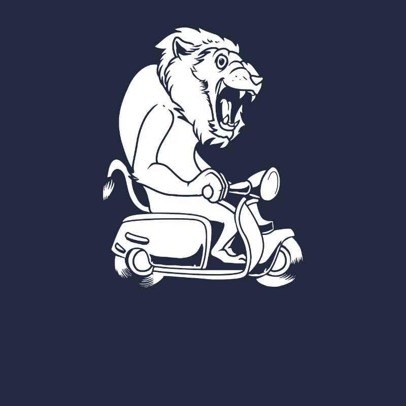 Motorroller Löwe