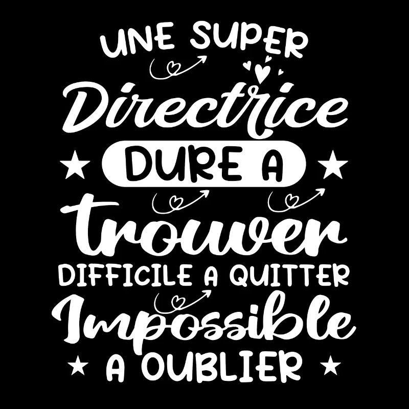 Une Super Directrice - Cadeau Directrice