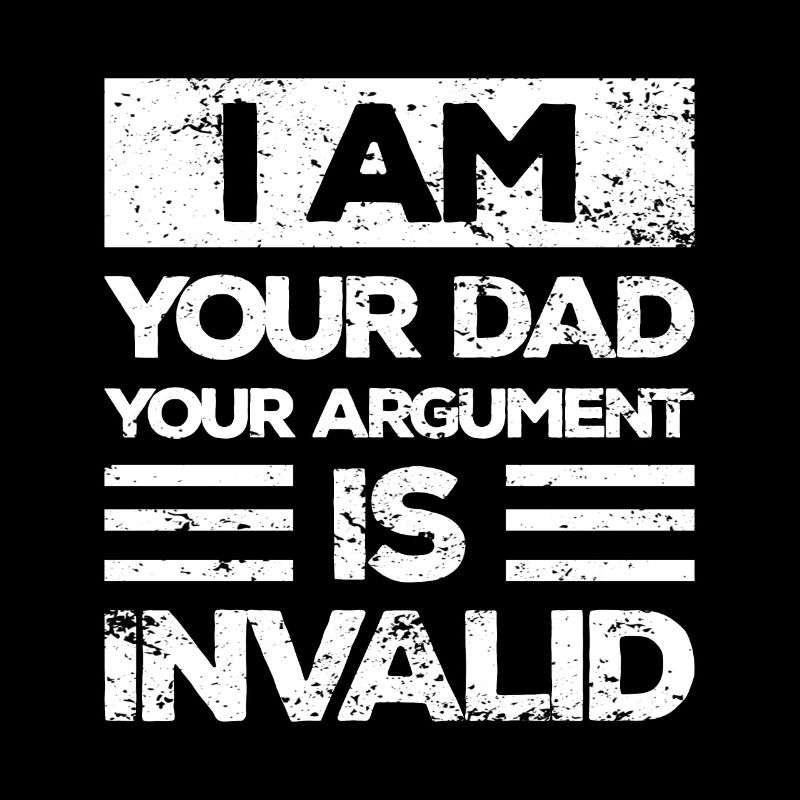 Je suis ton père, ton argument n’est pas valable