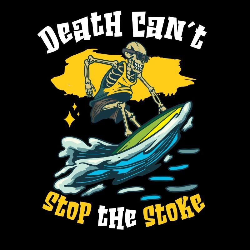 Funny Surfer, The Skeleton Beach Stoke Surf