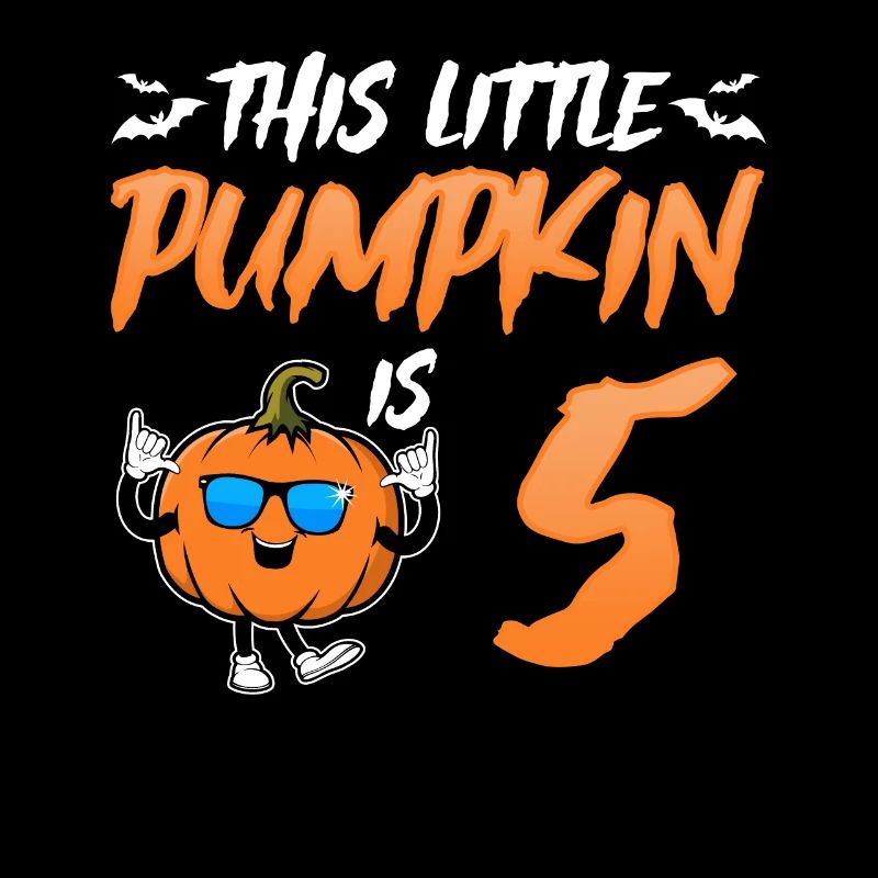 This Little Pumpkin Is 5 Years - 5th Birthday Hall