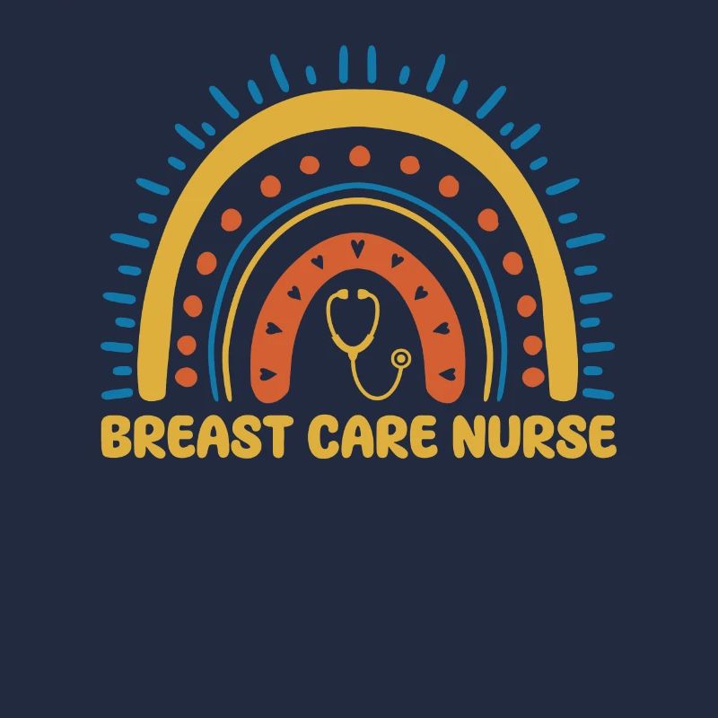 Breast Caregiver Boho Rainbow