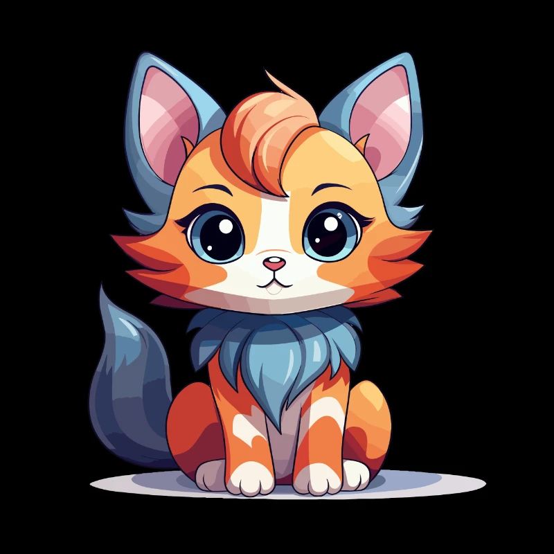 Chat - Style Kawaii