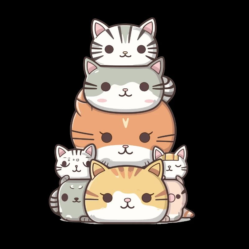 Chat - Style Kawaii
