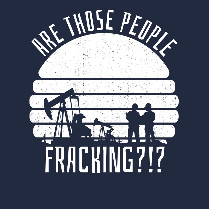 Ölfeld Bohrinsel Fracking
