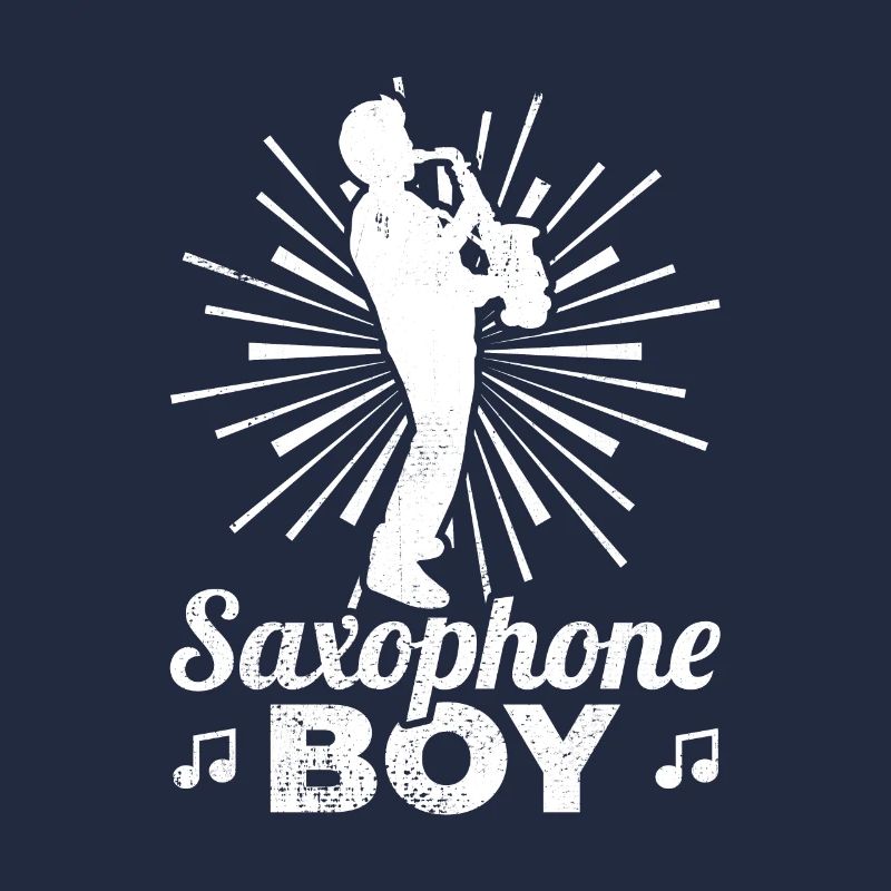 Saxophon Junge