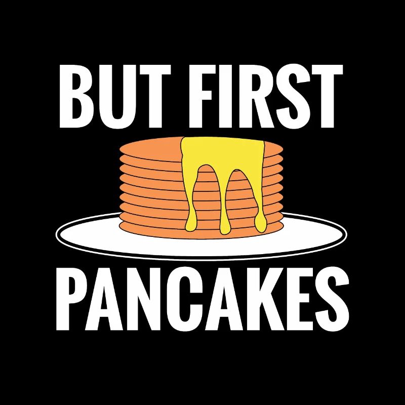 Pancake Saying Breakfast Pancakes