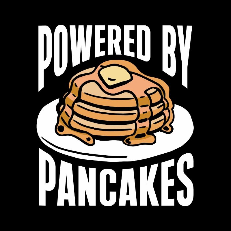 Pancake Saying Breakfast Pancakes