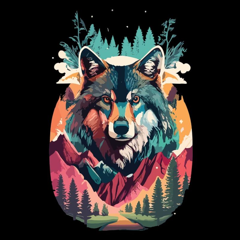 du loup à l’état sauvage