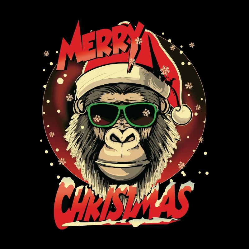 Noël Gorille Noël Joyeux Noël