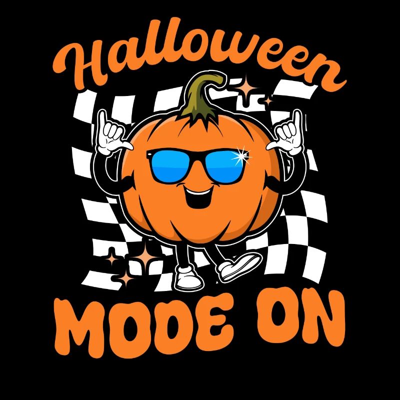 Funny Halloween Pumpkin I Halloween Mode On