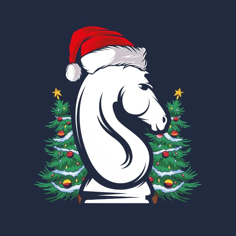 Springer avec bonnet de Père Noël
