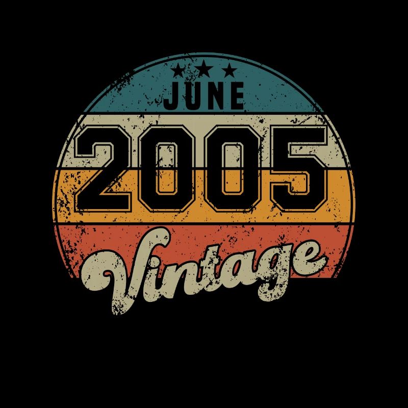 Vintage Geburtstag - Juni 2005 - Geschenkidee