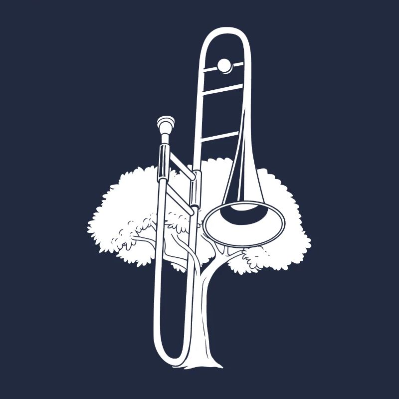 Marching Band Trombone Tree