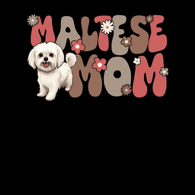 Maltese Groovy Maltese mom