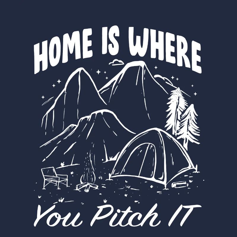 Camping campfire Spruch
