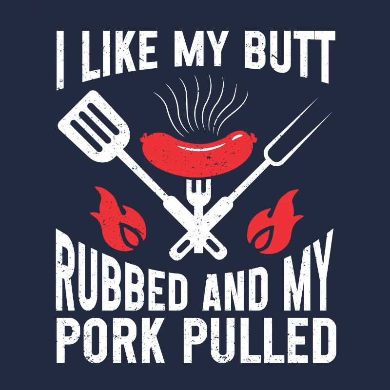 BBQ Pulled Pork Schwein Grill