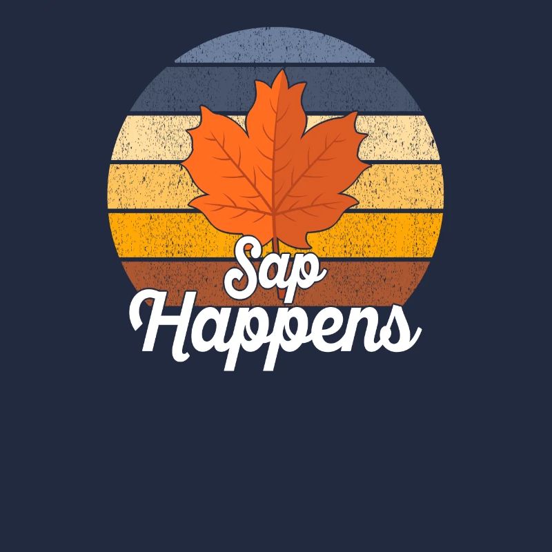Maple Syrup Tree Tapping Funny Autumn Pancake
