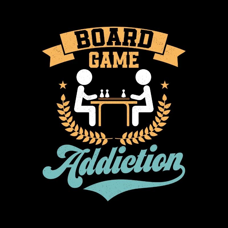 Board Game Addict Nerd Gamer Tabletop Player