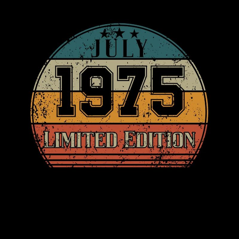 Geburtstag - Limited Edition Juli 1975