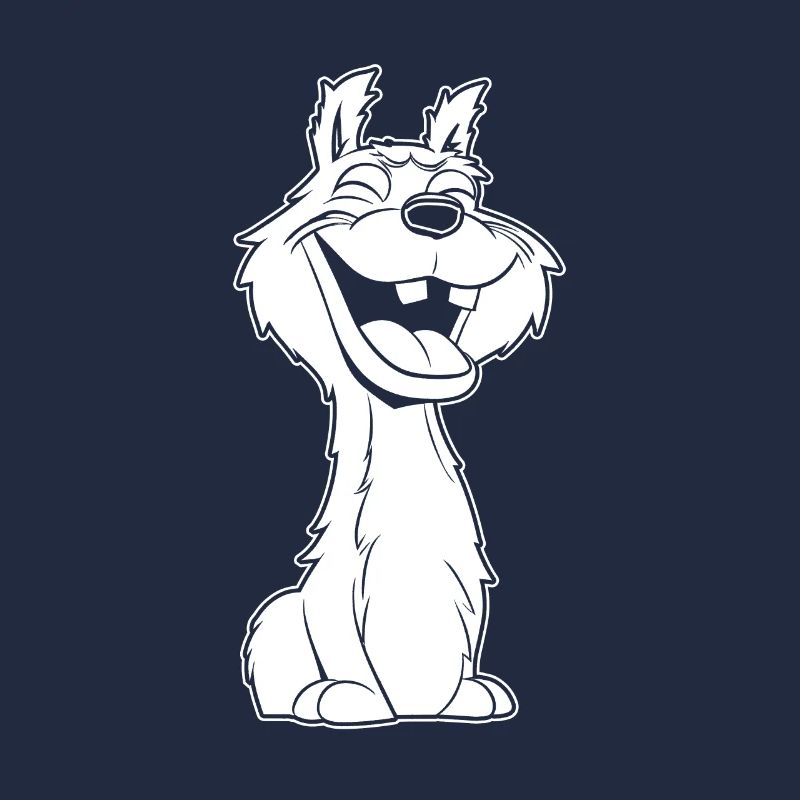Lama Llama Lächeln
