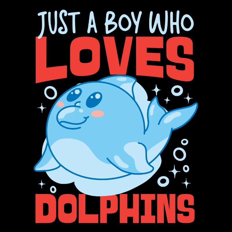 Dolphin Just A Boy Who Loves